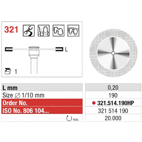 EDENTA DIAMOND DISC