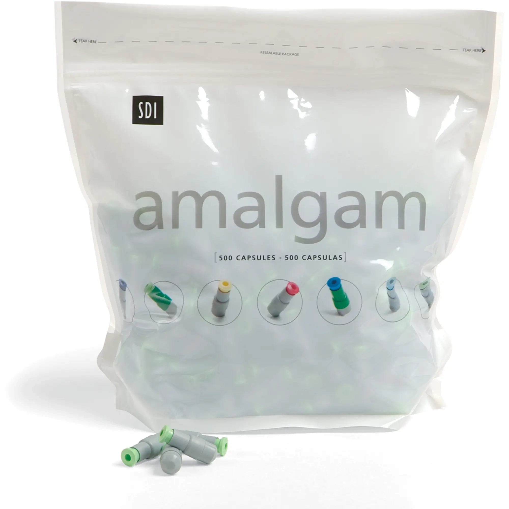 SDI GS80 AMALGAM CAPSULES, 500'S