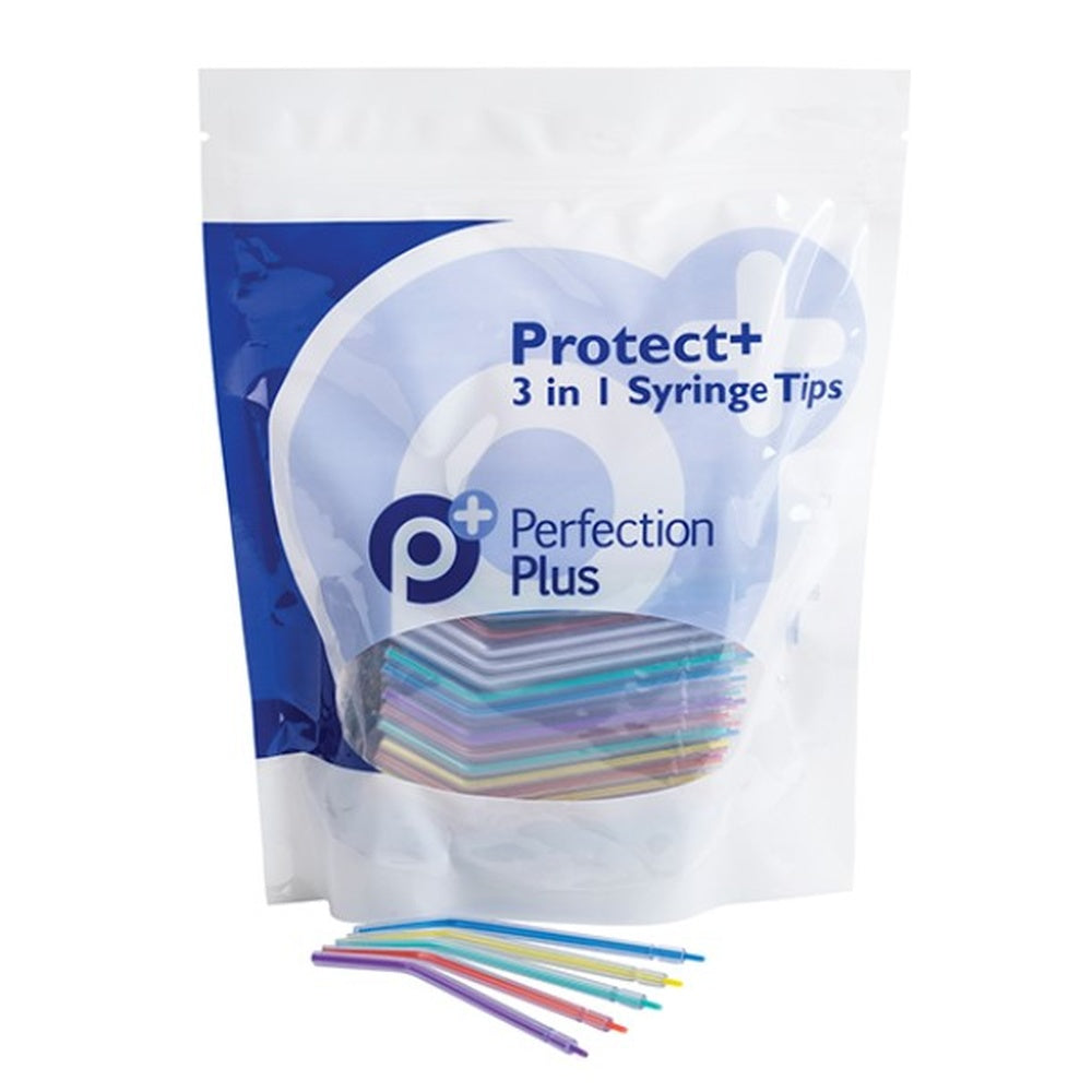 PERFECTION PLUS PROTECT+ 3-IN-1 AIR/WATER DISPOSABLE SYRINGE TIPS PK 250