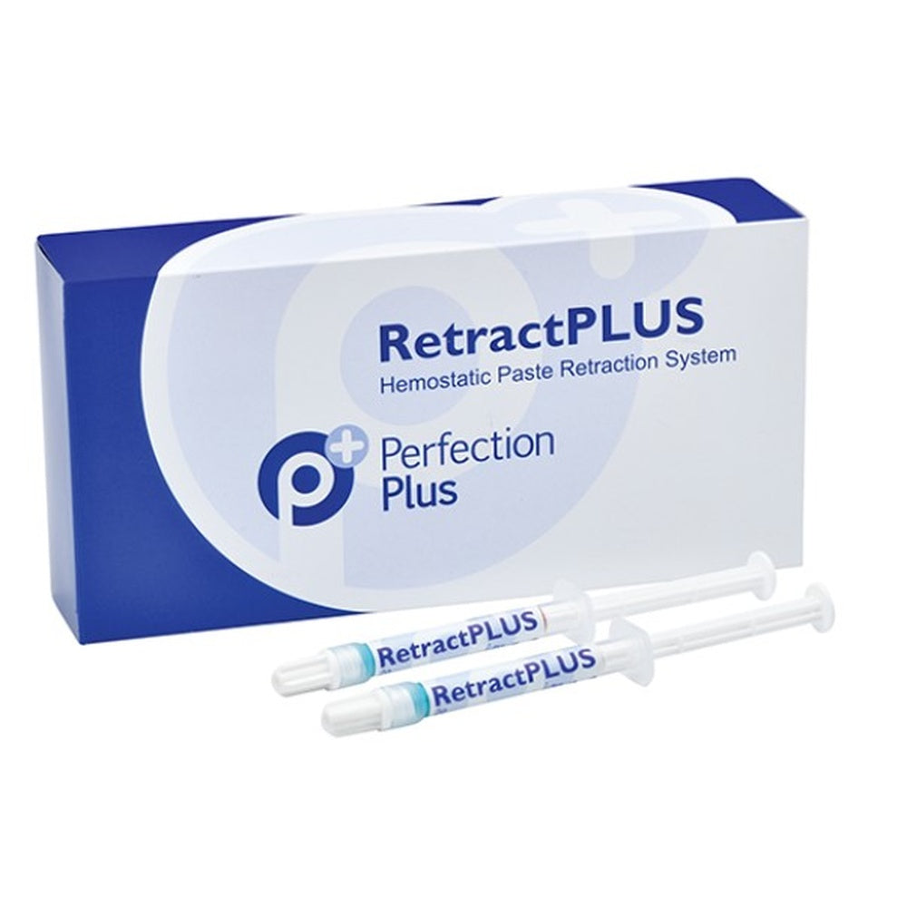 PERFECTION PLUS RETRACTPLUS 2 X 2G SYRINGE & 12 APPLICATION TIPS