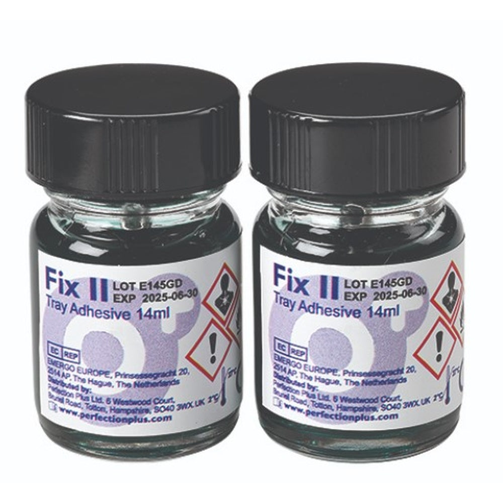PERFECTION PLUS FIX II IMPRESSION TRAY ADHESIVE 2X14ML