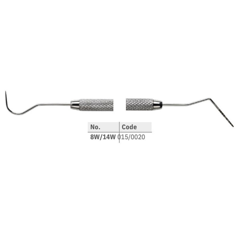 PERFECTION PLUS DELUXE INSTRUMENTS ROUND HANDLE PROBES DOUBLE ENDED 5.5MM