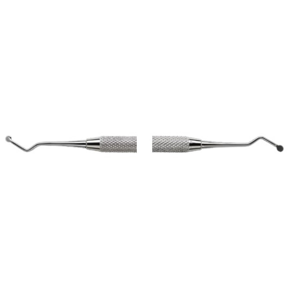 PERFECTION PLUS DELUXE INSTRUMENTS ROUND HANDLE EXCAVATORS DOUBLE ENDED 6MM APPROX. 24G