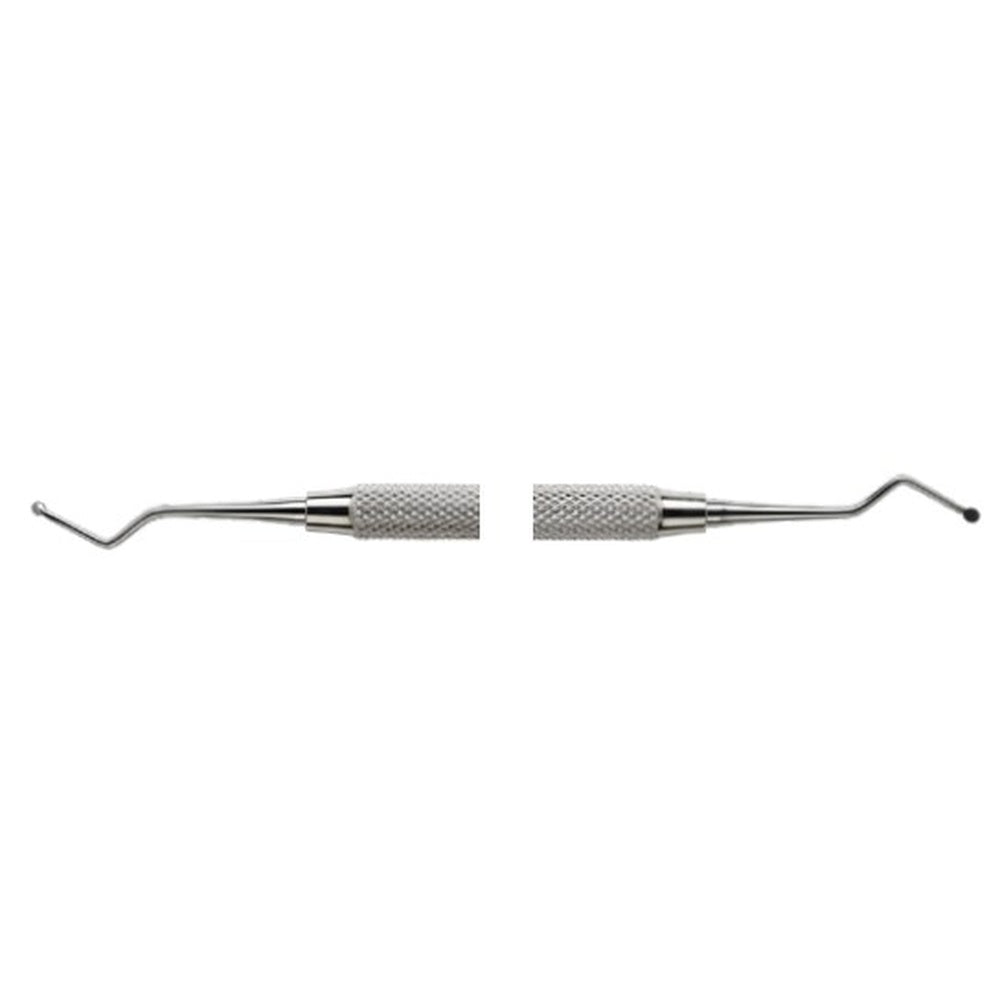 PERFECTION PLUS DELUXE INSTRUMENTS ROUND HANDLE EXCAVATORS DOUBLE ENDED 6MM APPROX. 24G
