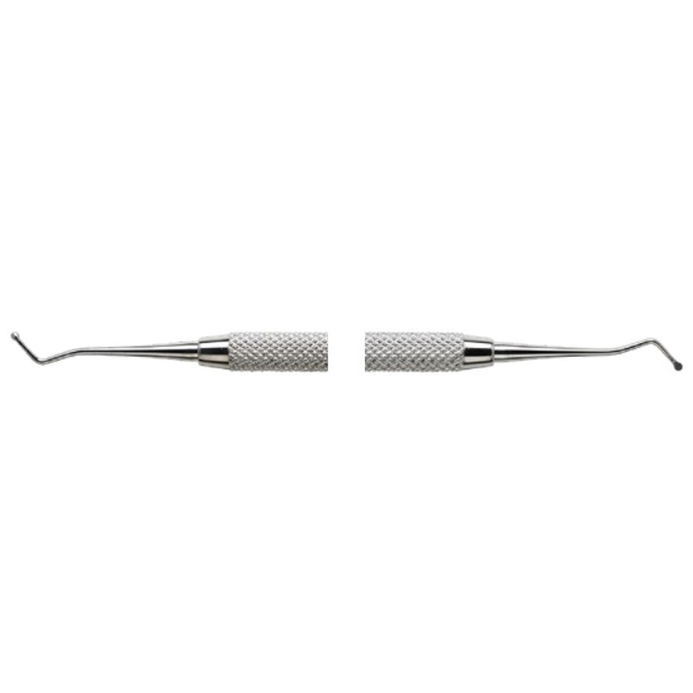 PERFECTION PLUS DELUXE INSTRUMENTS ROUND HANDLE EXCAVATORS DOUBLE ENDED 6MM APPROX. 24G