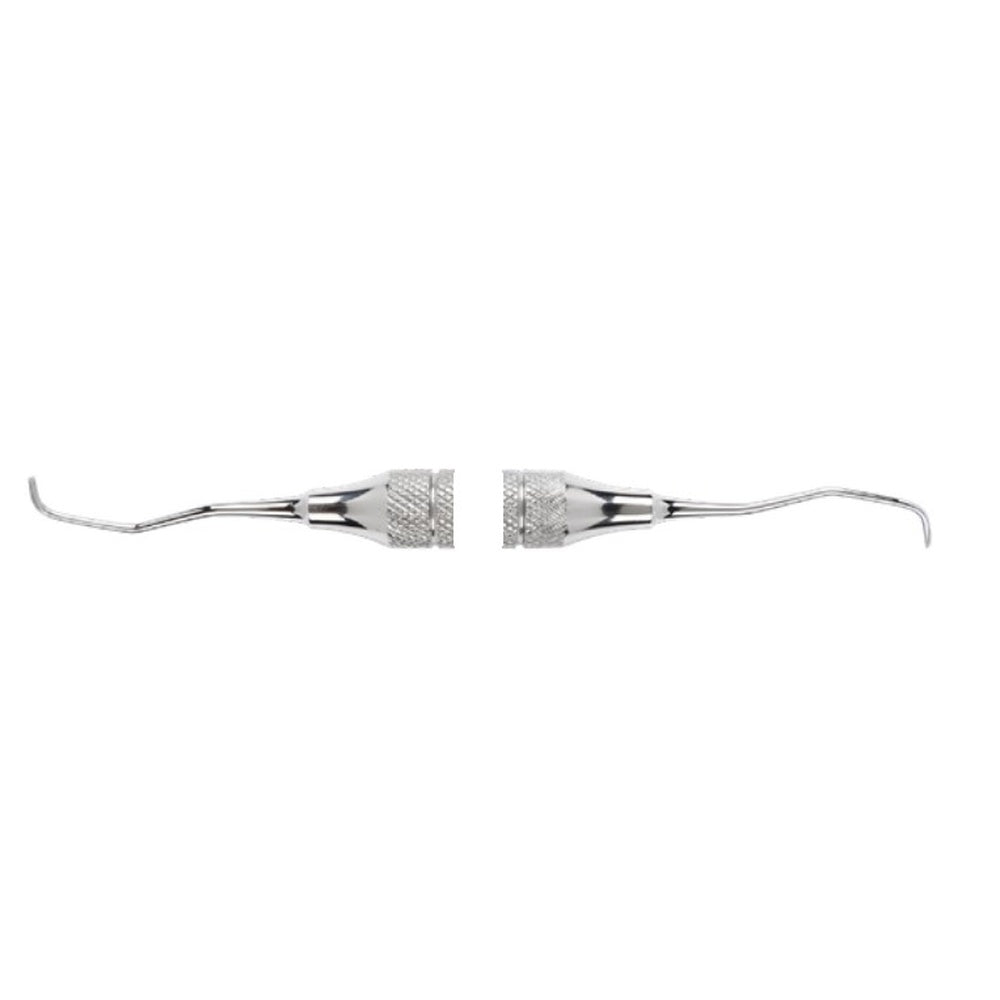 PERFECTION PLUS ERGOPLUS GRACEY CURETTES DOUBLE ENDED HOLLOW 9.5MM HANDLES APPROX. 18G WEIGHT