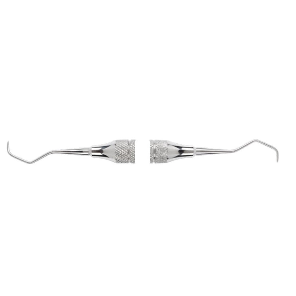 PERFECTION PLUS ERGOPLUS GRACEY CURETTES DOUBLE ENDED HOLLOW 9.5MM HANDLES APPROX. 18G WEIGHT