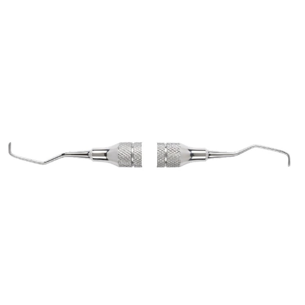 PERFECTION PLUS ERGOPLUS GRACEY CURETTES DOUBLE ENDED HOLLOW 9.5MM HANDLES APPROX. 18G WEIGHT