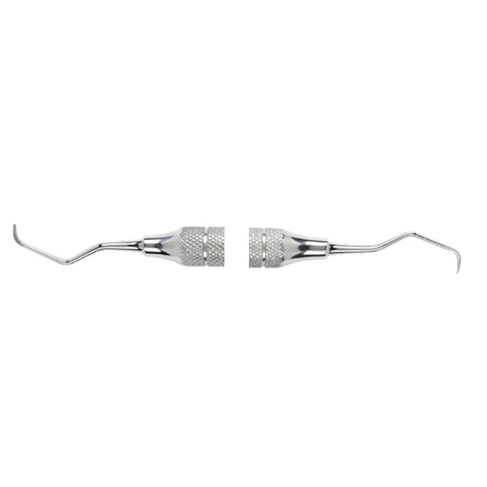 PERFECTION PLUS ERGOPLUS GRACEY CURETTES DOUBLE ENDED HOLLOW 9.5MM HANDLES APPROX. 18G WEIGHT
