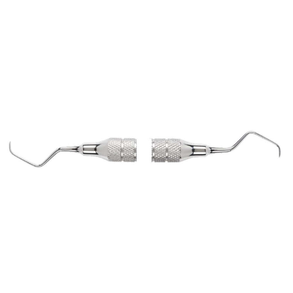PERFECTION PLUS ERGOPLUS GRACEY CURETTES DOUBLE ENDED HOLLOW 9.5MM HANDLES APPROX. 18G WEIGHT