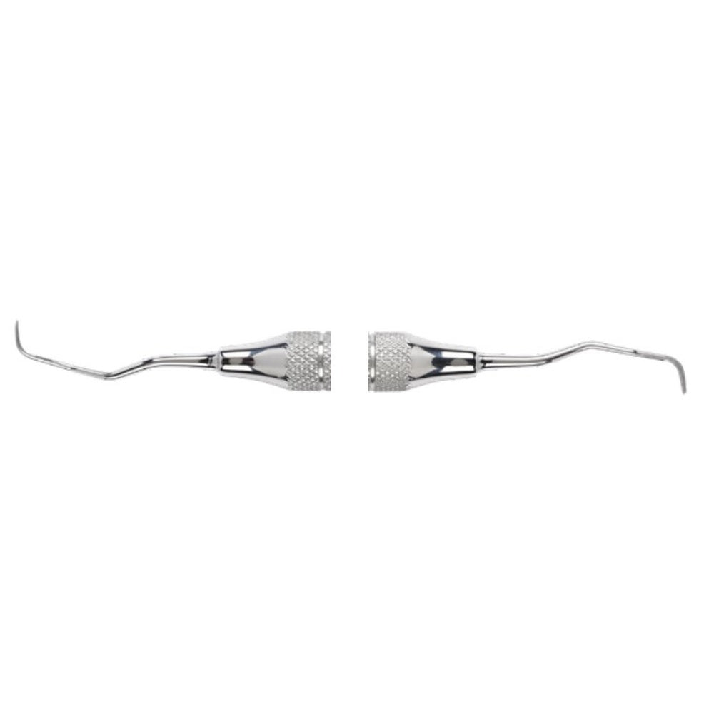 PERFECTION PLUS ERGOPLUS GRACEY CURETTES DOUBLE ENDED HOLLOW 9.5MM HANDLES APPROX. 18G WEIGHT