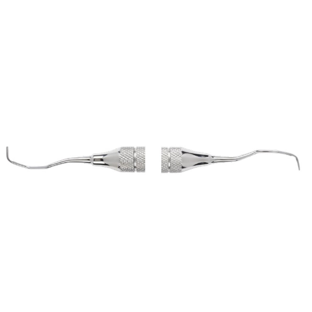 PERFECTION PLUS ERGOPLUS GRACEY CURETTES DOUBLE ENDED HOLLOW 9.5MM HANDLES APPROX. 18G WEIGHT