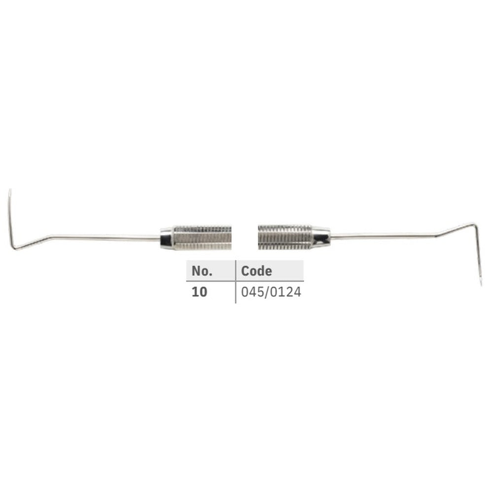 PERFECTION PLUS DELUXE INSTRUMENTS OCTAGONAL HANDLE PROBES DOUBLE ENDED 4.75MM 20G WEIGHT