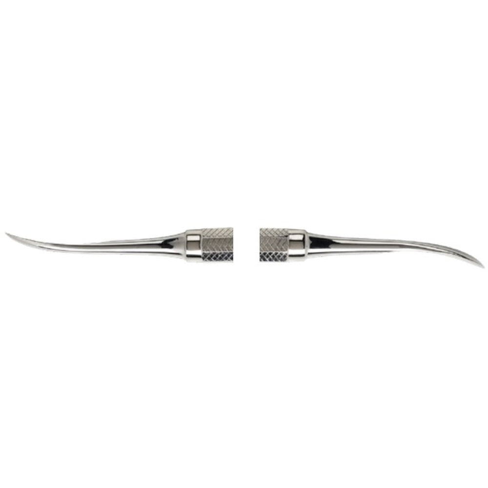 PERFECTION PLUS DELUXE INSTRUMENTS OCTAGONAL HANDLE ELEVATORS DOUBLE ENDED SOLID 8MM 24G WEIGHT PERIOSTEAL MOLT NO9