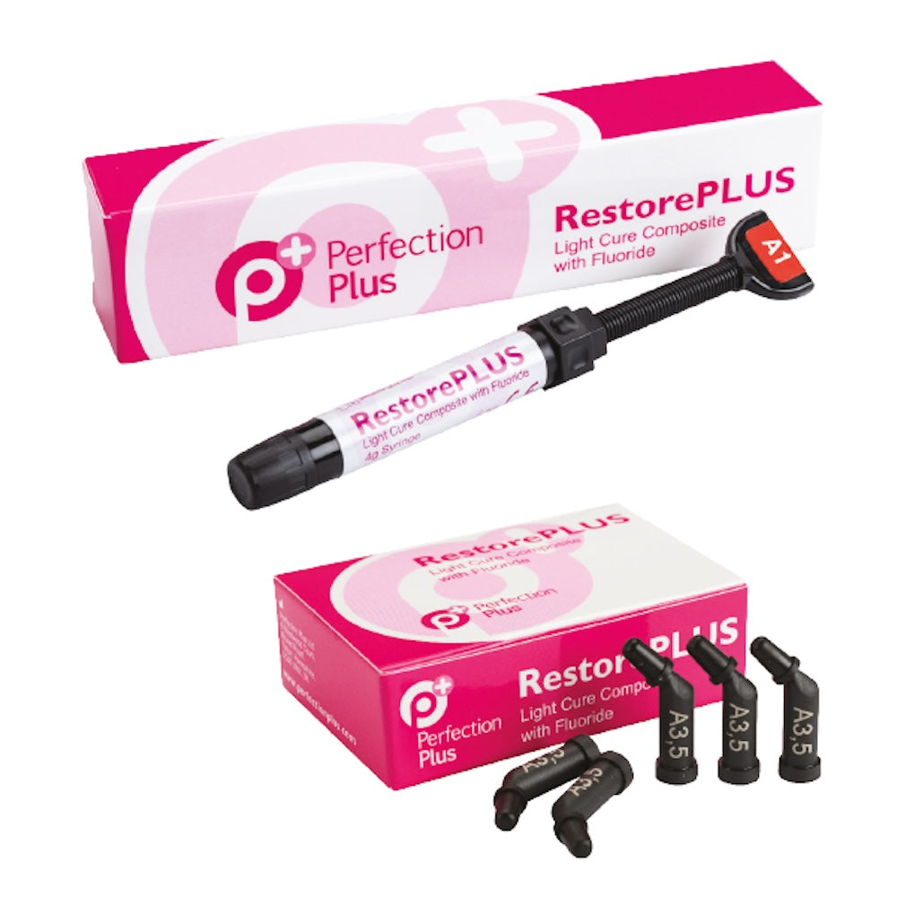 PERFECTION PLUS RESTOREPLUS UNIVERSAL KIT (1X RESTOREPLUS SYRINGE A1+A2+A3+A3.5 & 1X CONNECT+5ML BOND & 1X PERFECTETCH 5ML&10 TIPS)